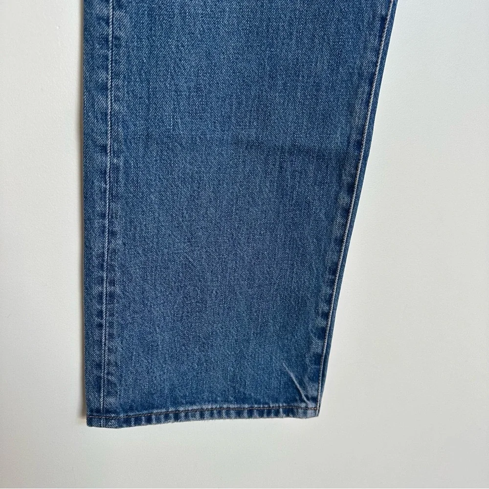 XSOLDX Polo by Ralph Lauren High Rise Relaxed Straight Jeans in Lebec Wash - Picture 6 of 14